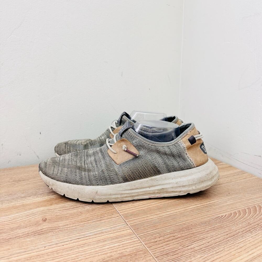 Hey Dude Sirocco slip-on sneakers Gray Size 11 - Picture 2 of 11